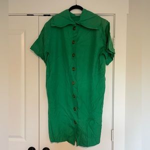 Oscar de la Renta Silk Dress